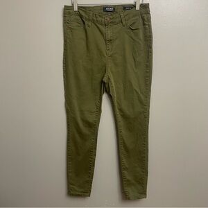 Judy Blue Olive Green High Waist Skinny Fit Jeans Style #JB88146